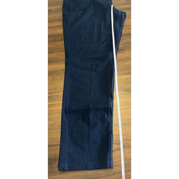 Chicos Travelers Pull On Navy Blue Wmns Pants Sz 1R/US8 Officecore Teacher Comfy - Picture 4 of 11